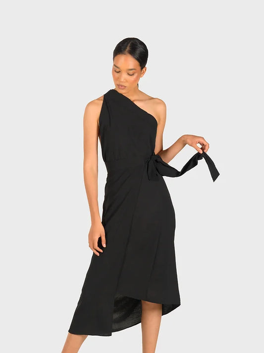 Black Chamba Skirt (as a dress)