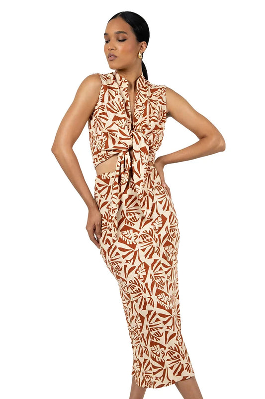 Geo Skirt / Marcelle Set